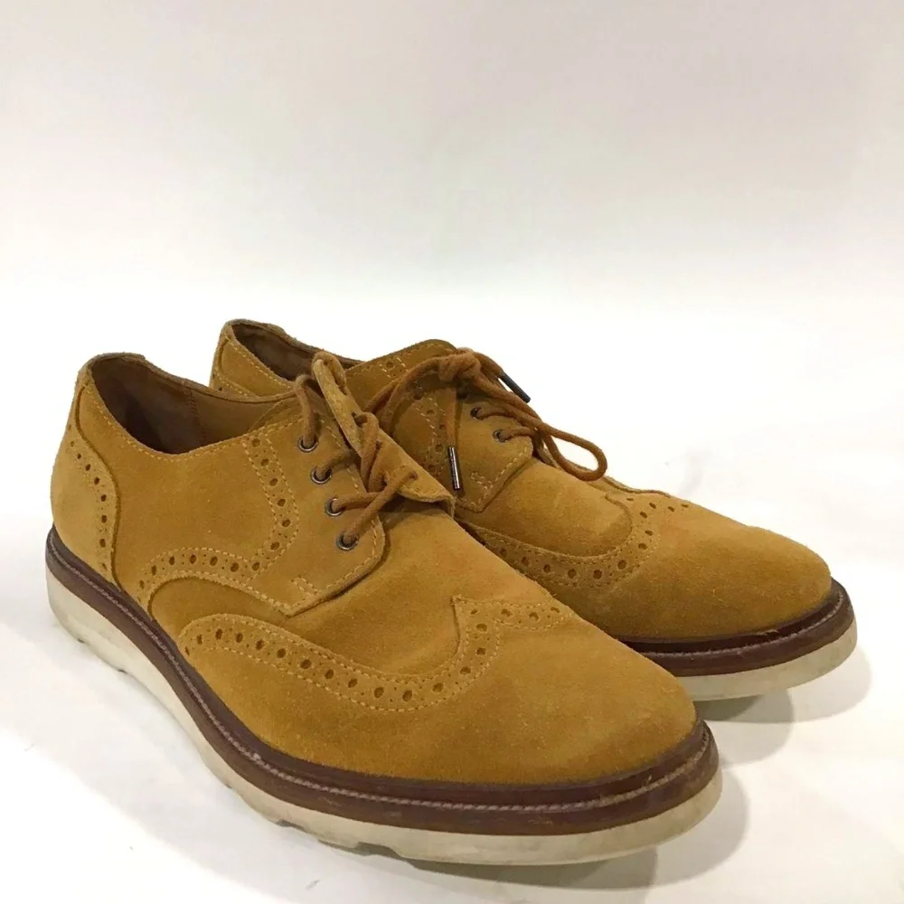 Coach Bedford Wingtip Shoes- Men's 9.5D - Picture 4 of 6